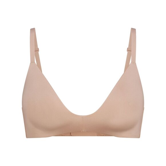 SKIMS Wireless T-Shirt Bra Size 32C Mica NWT - Picture 1 of 5